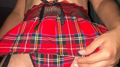 Mi hermosa y linda esposa se viste de forma sexy