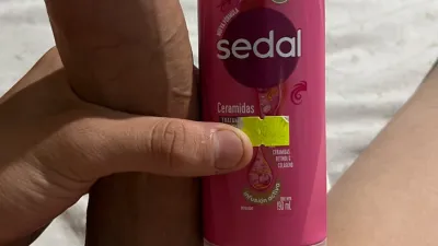 Mi polla de 20 centímetros rosada